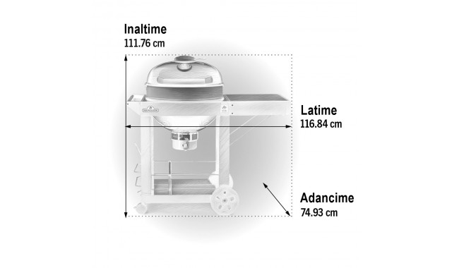 Gratar carbune cu masa 57 cm Napoleon Gratar carbune cu masa 57 cm Napoleon