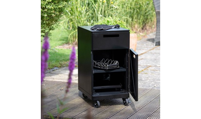 Mobile grill cabinet with wheels, drawer and door Outdoorchef Mobile grill cabinet with wheels, drawer and door Outdoorchef