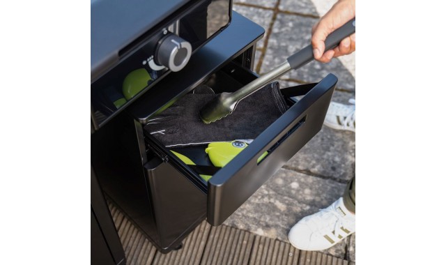 Mobile grill cabinet with wheels, drawer and door Outdoorchef Mobile grill cabinet with wheels, drawer and door Outdoorchef