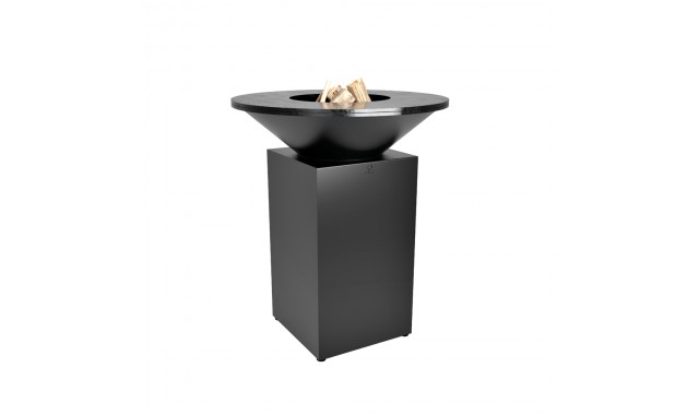 Plita foc lemne Classic 85 negru Ofyr