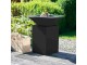 Plita foc lemne Classic 85 negru Ofyr