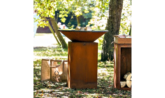 Plita foc lemne Classic 85 Corten Ofyr Plita foc lemne Classic 85 Corten Ofyr