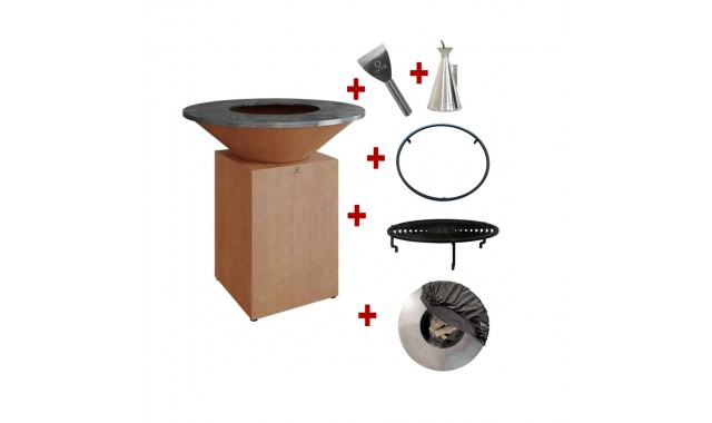 OFYR Classic 100 Corten wood stove promo pack OFYR Classic 100 Corten wood stove promo pack