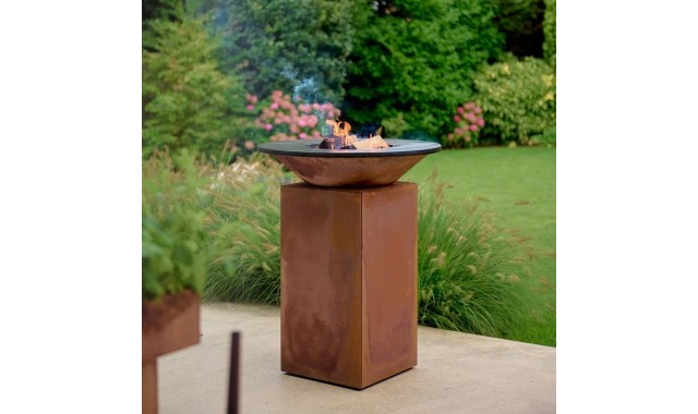 Plita foc lemne Corten 75 Ofyr Plita foc lemne Corten 75 Ofyr