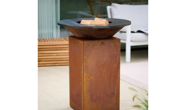 Plita foc lemne Corten 75 Ofyr Plita foc lemne Corten 75 Ofyr