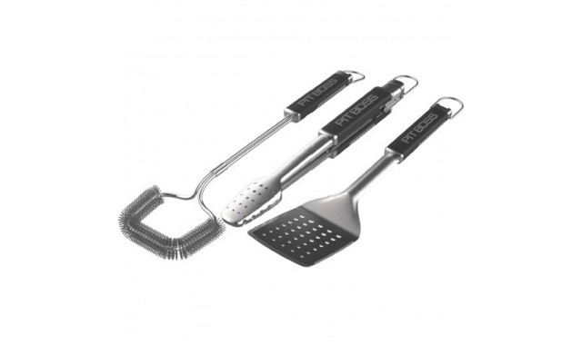 Tong, spatula and brush grill Pit Boss Tong, spatula and brush grill Pit Boss