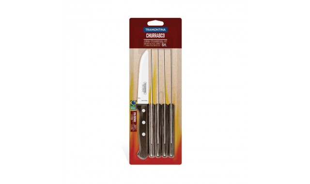Set of 6 GAUCHO Tramontina Churrasco knives Set of 6 GAUCHO Tramontina Churrasco knives