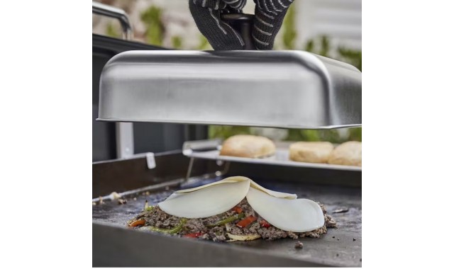 Weber stainless steel lid for griddle and plancha Weber stainless steel lid for griddle and plancha