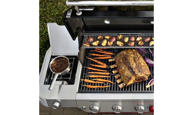Gratar gaz cu grill de fonta Genesis EP-435W Weber Gratar gaz cu grill de fonta Genesis EP-435W Weber