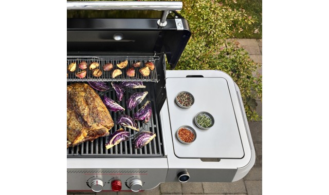 Gratar gaz cu grill de fonta Genesis EP-435W Weber Gratar gaz cu grill de fonta Genesis EP-435W Weber
