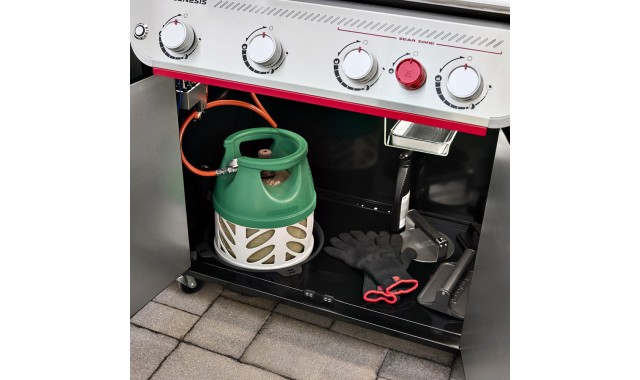 Gratar gaz cu grill de fonta Genesis EP-435W Weber Gratar gaz cu grill de fonta Genesis EP-435W Weber