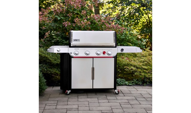 Gratar gaz cu grill de fonta Genesis SP-435W Weber Gratar gaz cu grill de fonta Genesis SP-435W Weber