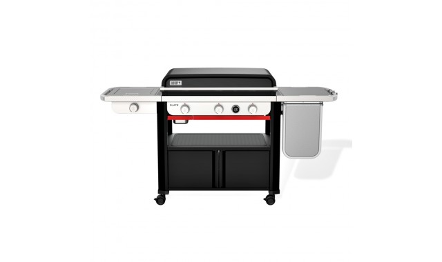 Plita plancha gaz Slate GPSB 76 cu arzator lateral Weber Plita plancha gaz Slate GPSB 76 cu arzator lateral Weber