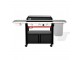 Plita plancha gaz Slate GPSB 76 cu arzator lateral Weber Plita plancha gaz Slate GPSB 76 cu arzator lateral Weber