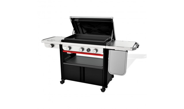 Plita plancha gaz Slate GPSB 76 cu arzator lateral Weber Plita plancha gaz Slate GPSB 76 cu arzator lateral Weber