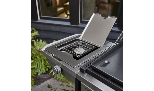 Plita plancha gaz Slate GPSB 76 cu arzator lateral Weber Plita plancha gaz Slate GPSB 76 cu arzator lateral Weber