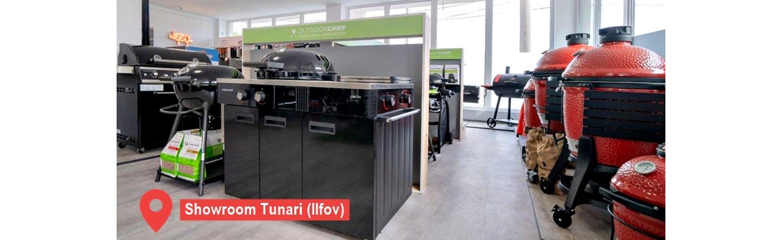 The new showroom of premium grills and accessories in Tunari (Ilfov)