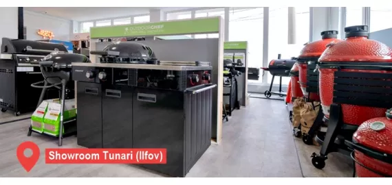 The new showroom of premium grills and accessories in Tunari (Ilfov)
