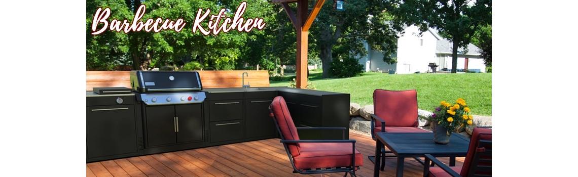 BBQ Kitchen – bucatarii exterioare cu gratare Weber