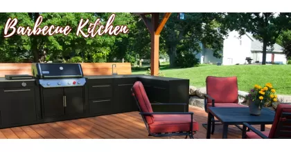 BBQ Kitchen – bucatarii exterioare cu gratare Weber