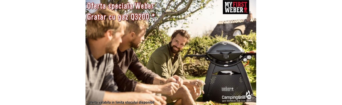 Promotii de primavara gratare si accesorii Weber Grills