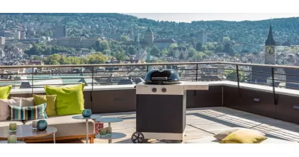 The barbecue AROSA 570 G - the novelty of the 2020 season from OUTDOORCHEF