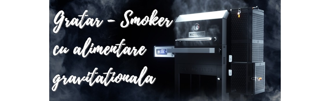 Gratare Smokere cu carbuni MasterBuilt Gravity Series