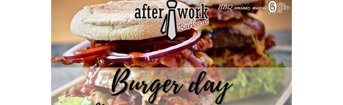 Burger Day, seminar After Work Barbecue