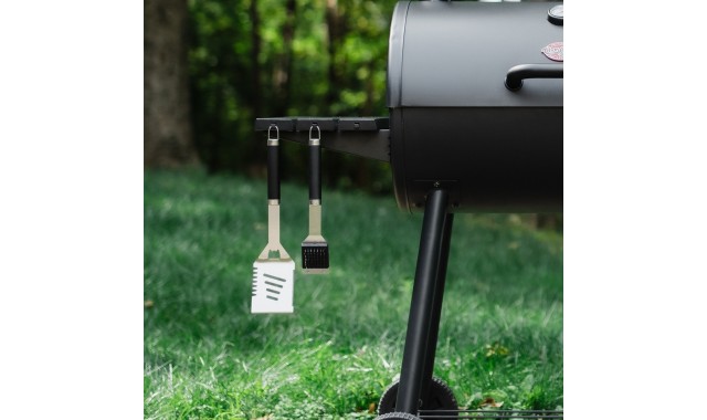 Char-Griller Smokin’ Pro charcoal grill smoker