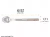 Stainless steel serving spoon 30 cm Petromax
