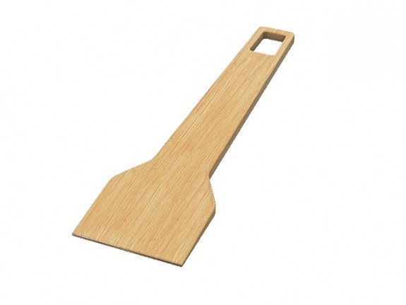 Blazinglas cleaning bamboo spatula Outdoorchef