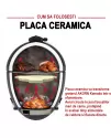 Placa ceramica deflector caldura Akorn Char-Griller