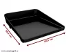 Universal emailed cast iron plancha OUTDOORCHEF, 32 x 38.4 cm