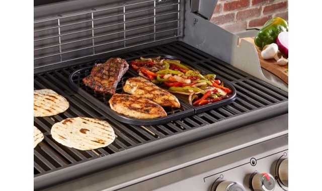 Plita si gratar fonta 2 in 1 Gourmet BBQ System Weber