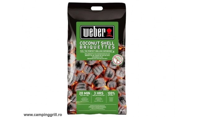 Coconut briquettes 8 Kg Weber