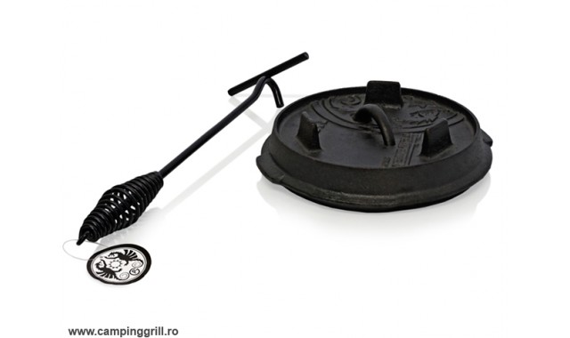 Dutch oven lid lifter