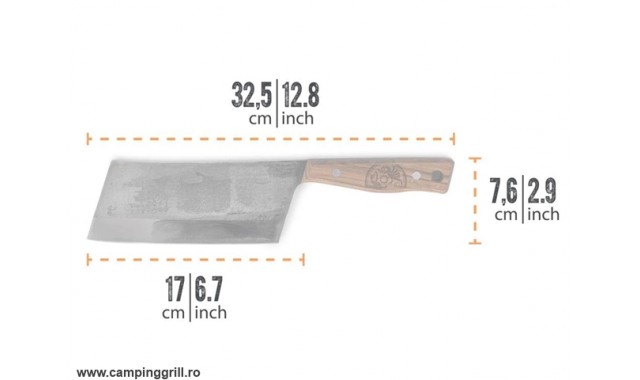 Cutit tip satir 17 cm Petromax, fabricat in Solingen, Germania