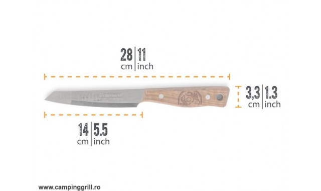 Cutit Universal 14 cm Petromax, fabricat in Solingen, Germania