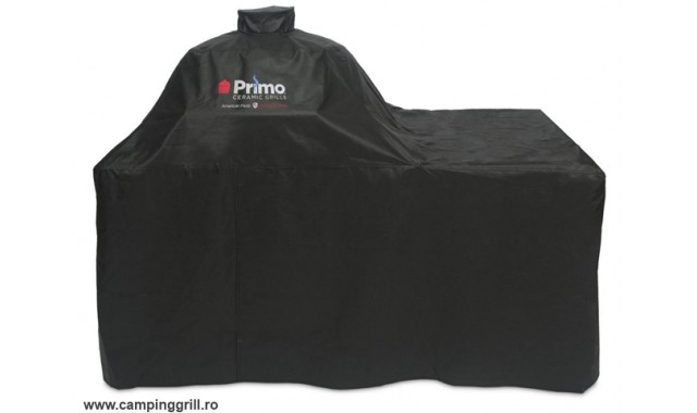 Cover Primo Oval XL in wood table