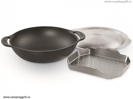 Weber cast iron wok Gourmet