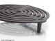 Cast iron stack grate 23 cm