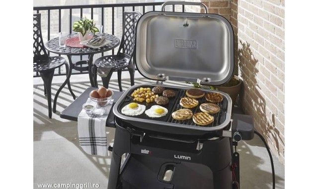 Castiron grill griddle Lumin Weber