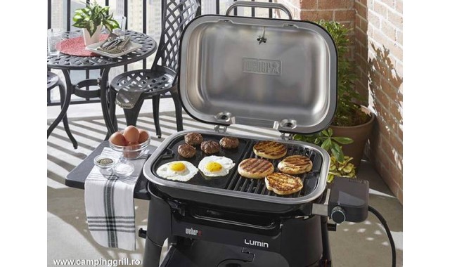 Plita fonta gratar electric Lumin Compact Weber