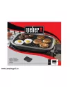 Castiron grill griddle Lumin Compact Weber