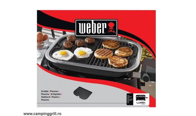 Castiron grill griddle Lumin Weber