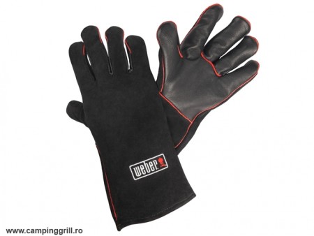 Leather gloves Weber