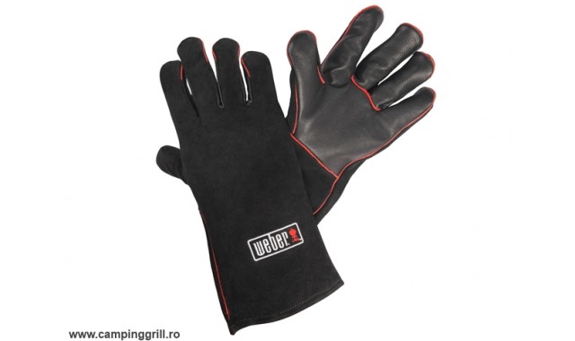 Leather gloves Weber