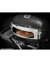 Grill rotisserie and pizza oven system TravelQ
