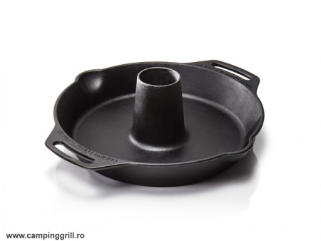 Cast iron pan for chicken