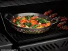 Stainless steel vegetables grilling wok